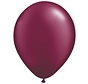 Pearl Bordeaux Rood ballonnen Qualatex - 100 stuks