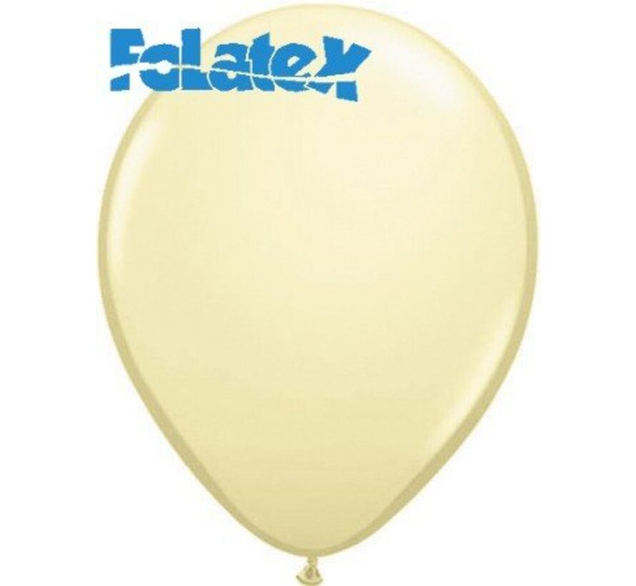 Ballonnen Ivoor 30cm 10 stuks | Folatex