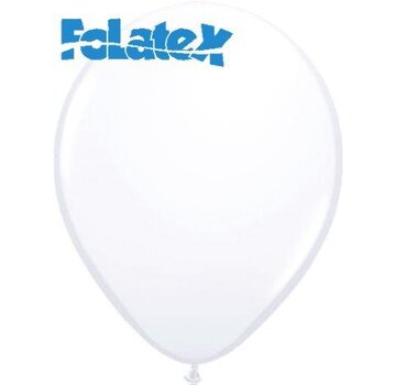 Ballonnen Wit 30cm 100 stuks | Folatex