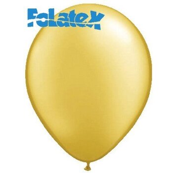 Ballonnen Goud Metallic 30cm 10 stuks | Folatex