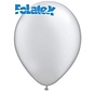 Ballonnen Zilver Metallic 30cm 10 stuks | Folatex