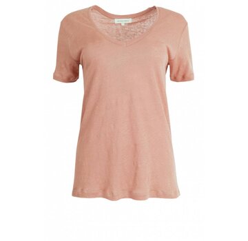 Second Female Peony V-neck Tee