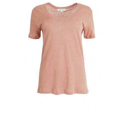 Second Female Peony V-neck Tee
