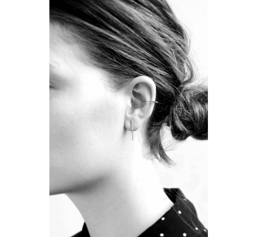 Herringbone Chain Earring