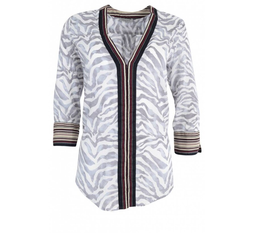 Virgil Printed Blouse