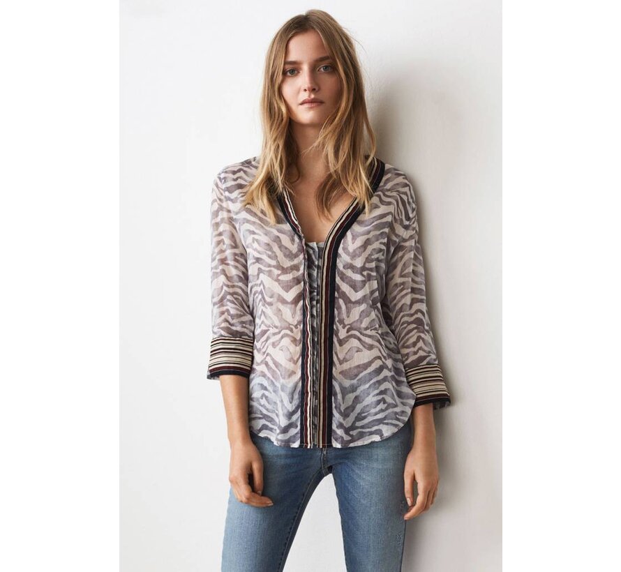 Virgil Printed Blouse