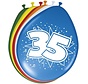 Ballonnen 35 jaar - 8 stuks