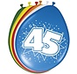 Ballonnen 45 jaar - 8 stuks