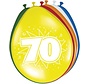 Ballonnen 70 jaar - 8 stuks