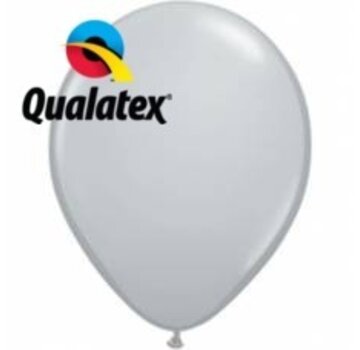 Ballonnen Grijs 28cm 100 stuks | Qualatex