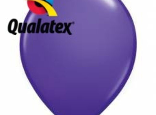 Ballonnen Paars 28cm 100 stuks | Qualatex