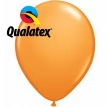 Ballonnen Oranje 15cm 100 stuks | Qualatex