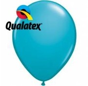 Ballonnen Tropical Teal 15cm 100 stuks | Qualatex