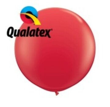 Grote ballon Rood 90cm 1 stuks | Qualatex