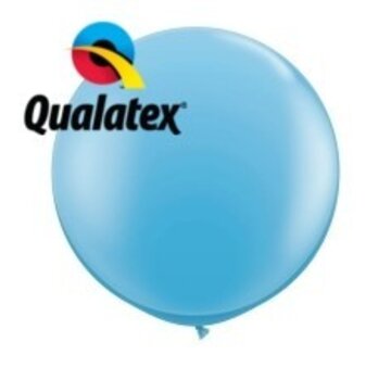 Grote ballon Licht Blauw 90cm 1 stuks | Qualatex