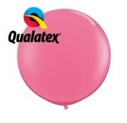 Grote ballon Rose 90cm 1 stuks | Qualatex