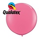 Grote ballon Rose 90cm 1 stuks | Qualatex