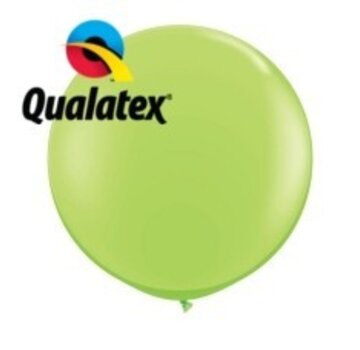 Grote ballon Lime Groen 90cm 1 stuks | Qualatex