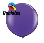 Grote ballon Paars 90cm 1 stuks | Qualatex