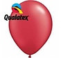 Ballonnen Pearl Rood 28cm 100 stuks | Qualatex
