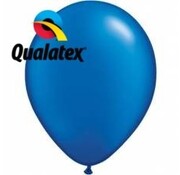 Ballonnen Pearl Sapphire Blauw 28cm 100 stuks | Qualatex