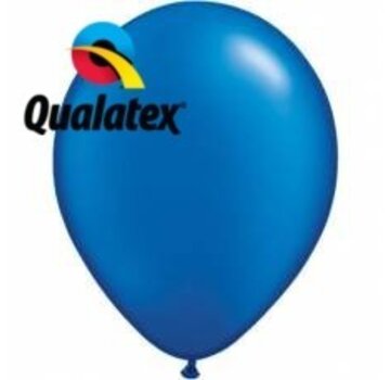 Ballonnen Pearl Sapphire Blauw 28cm 100 stuks | Qualatex