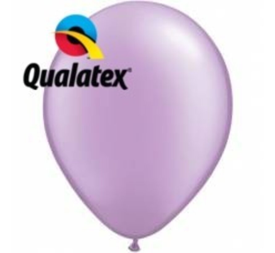 Ballonnen Pearl Lila 28cm 100 stuks | Qualatex