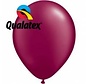 Ballonnen Pearl Bordeaux Rood  28cm 100 stuks | Qualatex