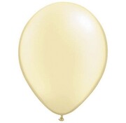 Ballonnen Pearl Ivoor 15cm 100 stuks | Qualatex