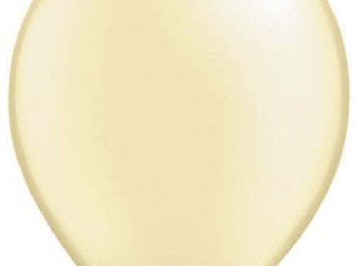 Ballonnen Pearl Ivoor 15cm 100 stuks | Qualatex