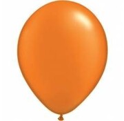 Ballonnen Pearl Oranje 15cm 100 stuks | Qualatex