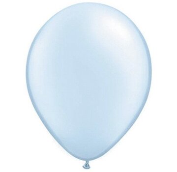 Ballonnen Pearl Licht Blauw 15cm 100 stuks | Qualatex