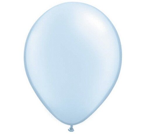 Ballonnen Pearl Licht Blauw 15cm 100 stuks | Qualatex