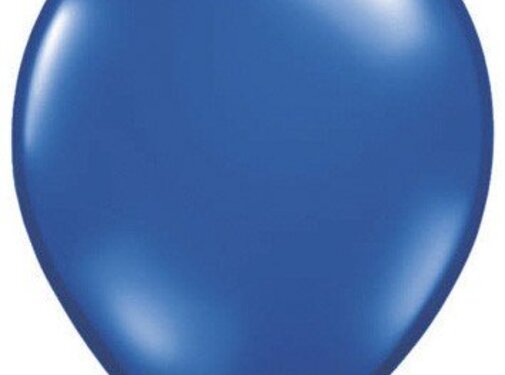 Pearl Sapphire Blauw ballonnen Qualatex - 100 stuks
