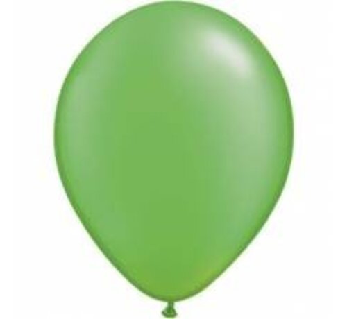 Pearl Lime Groen ballonnen Qualatex - 100 stuks