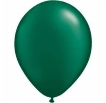 Pearl Forest Groen ballonnen Qualatex - 100 stuks