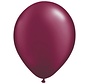Pearl Bordeaux Rood ballonnen Qualatex - 100 stuks