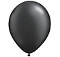 Pearl Zwart ballonnen Qualatex - 100 stuks