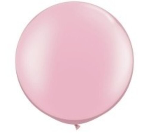 Pearl Roze grote ballon Qualatex - 1 stuks