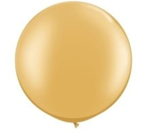 Goud Metallic grote ballon Qualatex - 1 stuks
