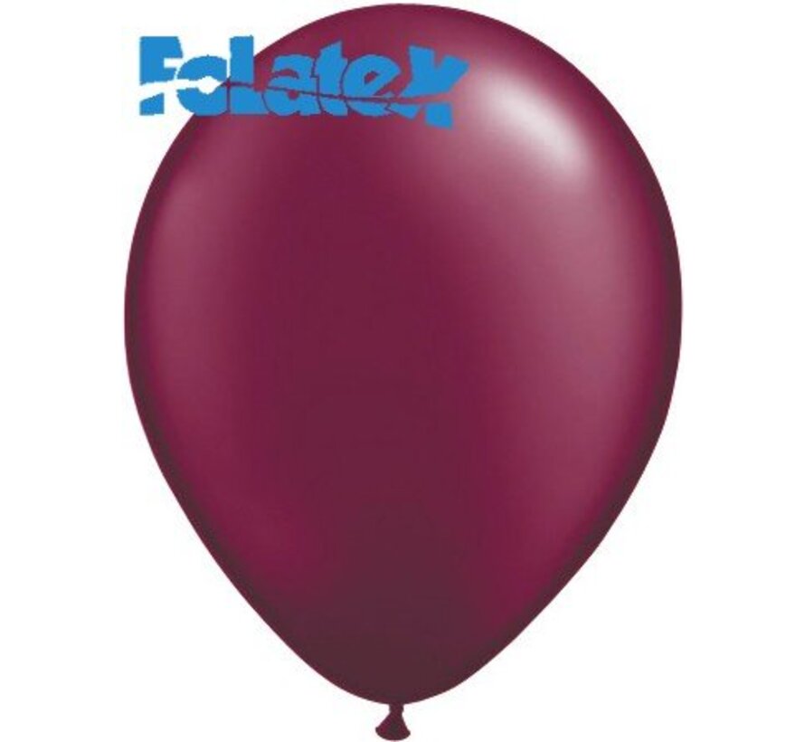 Ballonnen Burgundy 30cm 10 stuks | Folatex
