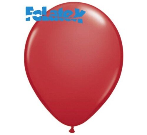 Ballonnen Rood Metallic 30cm 10 stuks | Folatex