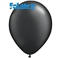 Ballonnen Zwart Metallic 30cm 10 stuks | Folatex