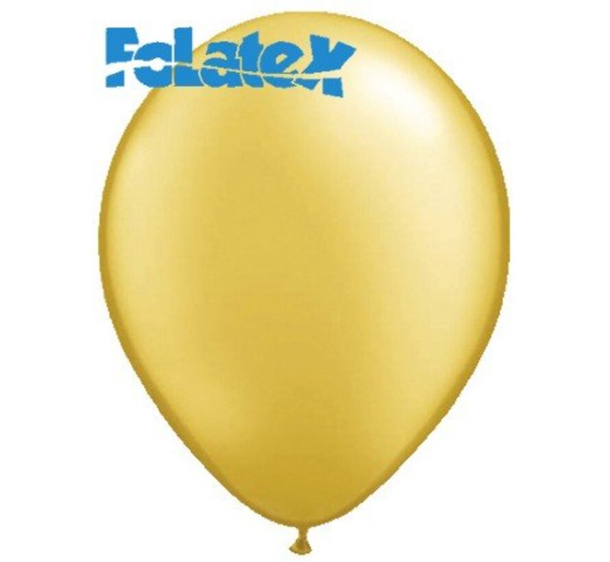 Ballonnen Goud Metallic 30cm 10 stuks | Folatex