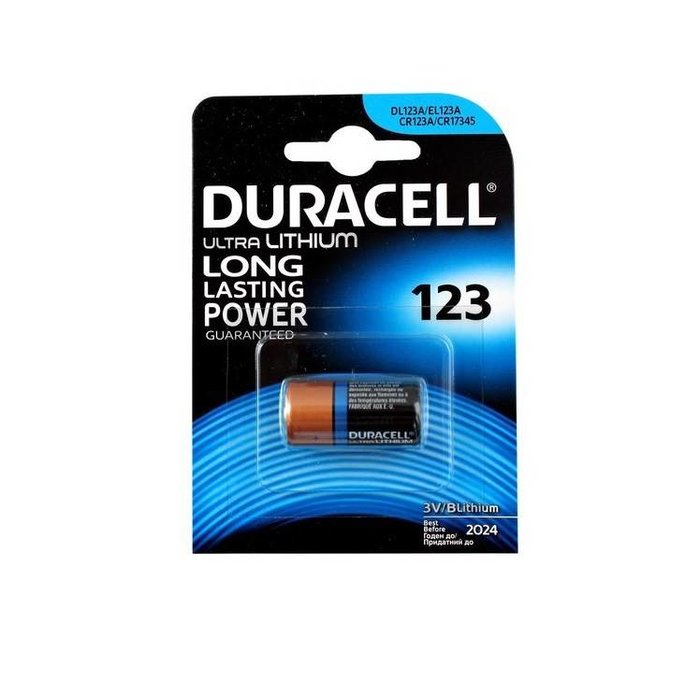 DURACELL Ultra Lithium CR123A 3V Batterij
