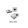 ASG Target card 14x14 - 100pcs