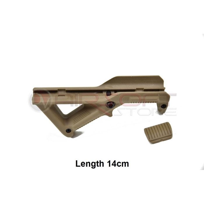 Big Foot Angled Fore Grip (large) - Tan