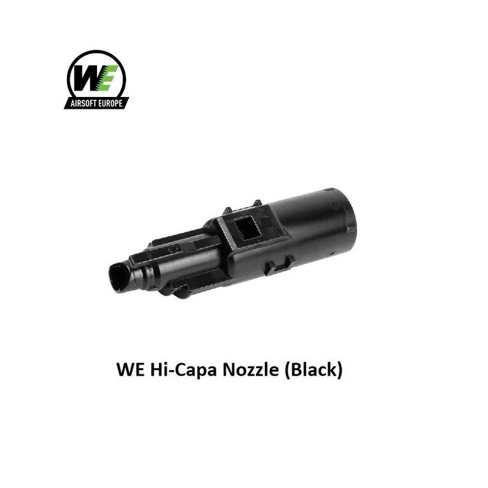 WE (Wei Tech) Original WE Hi-Capa Nozzle (Black)