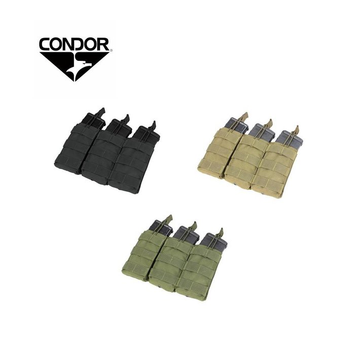 CONDOR Condor Triple Open-Top M4 Mag Pouch