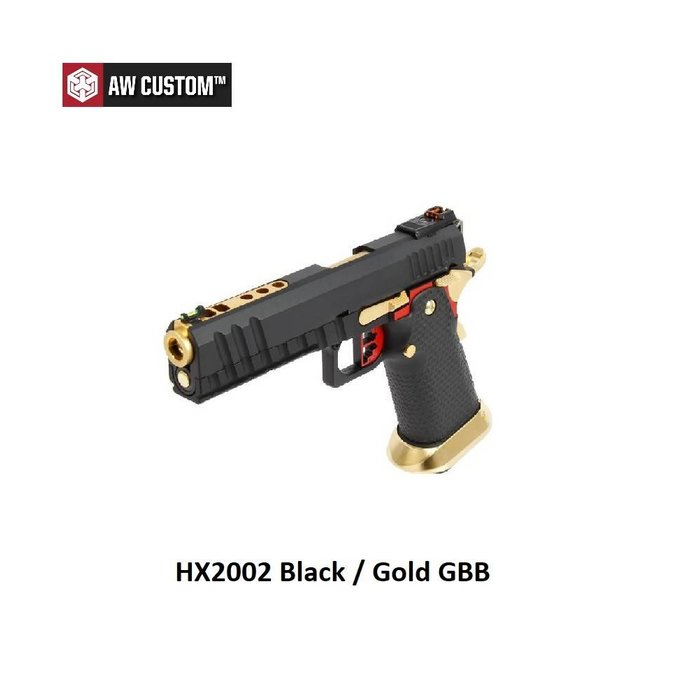 Armorer Works HX2002 Black / Gold GBB